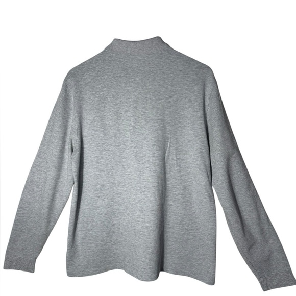 Lacoste Men's Classic Fit Long Sleeve XL.12.12 Polo Gray Chine - Picture 10 of 13